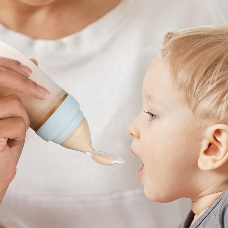 Baby Bottle with Spoon 120ml Bottle